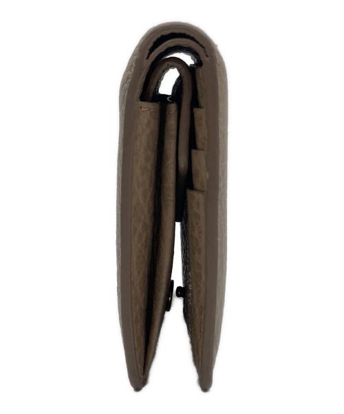 Maison Margiela（メゾンマルジェラ）Maison Margiela (メゾンマルジェラ) Maison Margiela （メゾンマルジェラ）2つ折り財布 ベージュの古着・服飾アイテム
