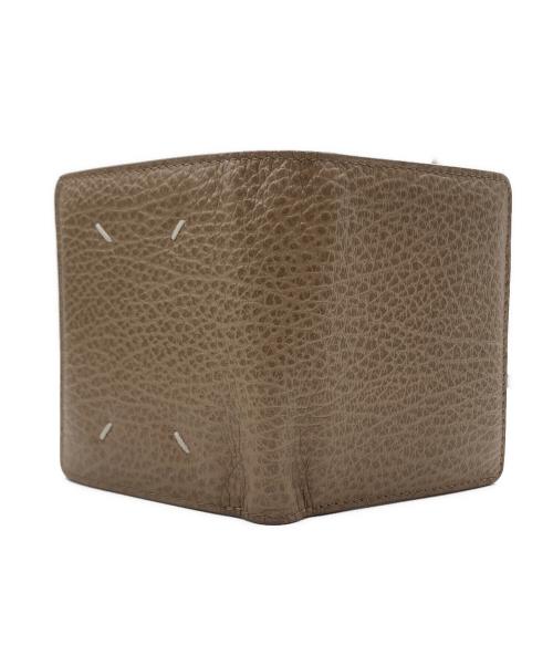 Maison Margiela（メゾンマルジェラ）Maison Margiela (メゾンマルジェラ) Maison Margiela （メゾンマルジェラ）2つ折り財布 ベージュの古着・服飾アイテム