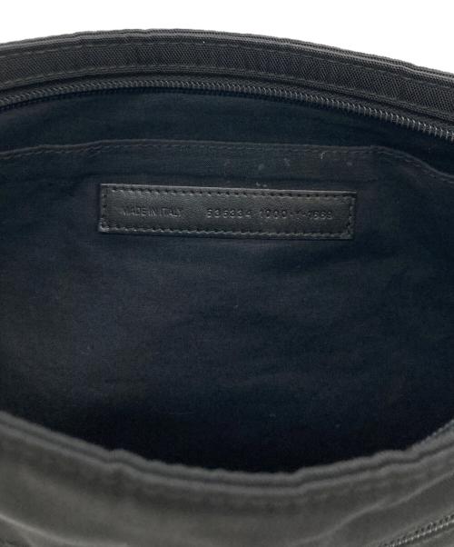 BALENCIAGA（バレンシアガ）BALENCIAGA (バレンシアガ) BALENCIAGA（バレンシアガ）クラッチバッグ ブラックの古着・服飾アイテム
