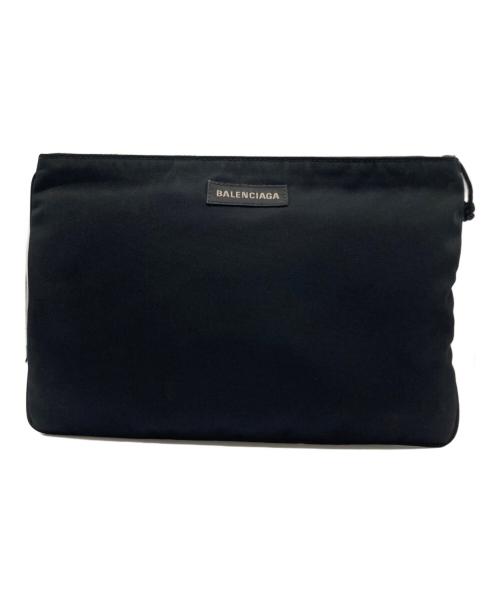 BALENCIAGA（バレンシアガ）BALENCIAGA (バレンシアガ) BALENCIAGA（バレンシアガ）クラッチバッグ ブラックの古着・服飾アイテム