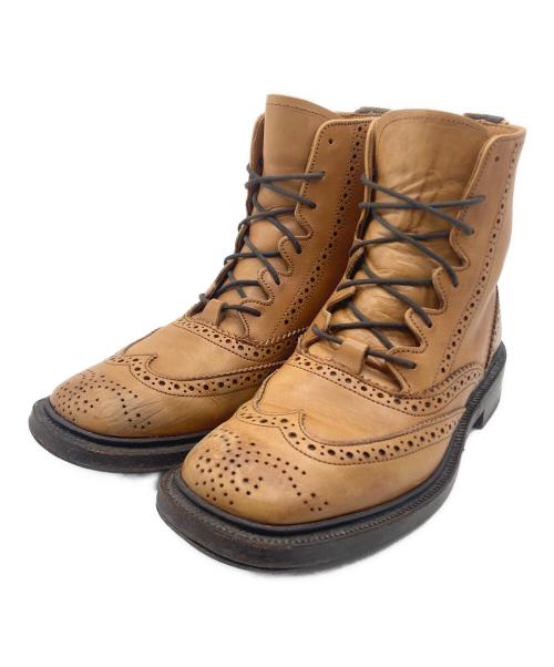 Tricker's（トリッカーズ）Tricker's (トリッカーズ) Tricker's（トリッカーズ）ギリーブーツ ブラウン サイズ:4の古着・服飾アイテム
