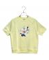 KENZO（ケンゾー）の古着「KENZO ショートスリーブ スウェットシャツ」｜イエロー