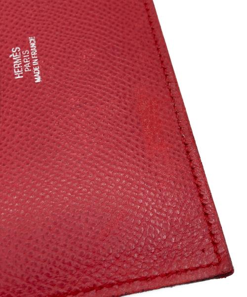 HERMES（エルメス）HERMES (エルメス) 手帳カバー ワインレッドの古着・服飾アイテム
