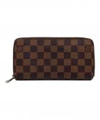 LOUIS VUITTONルイ ヴィトン）の古着「LOUIS VUITTON ジッピー・ウォレット」｜ブラウン
