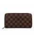 LOUIS VUITTON（ルイ ヴィトン）の古着「LOUIS VUITTON ジッピー・ウォレット」｜ブラウン