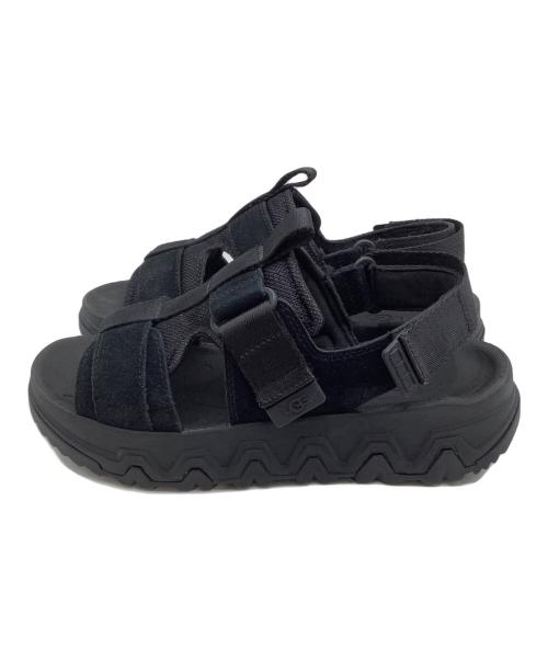 UGG（アグ）UGG (アグ) サンダル ブラック サイズ:24の古着・服飾アイテム
