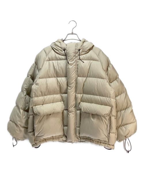 Gymphlex（ジムフレックス）Gymphlex (ジムフレックス) Gymphlex ダウンジャケット アイボリー サイズ:14の古着・服飾アイテム