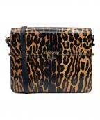 BURBERRYバーバリー）の古着「BURBERRY レオパード ワンショルダーバッグ」｜ブラウン