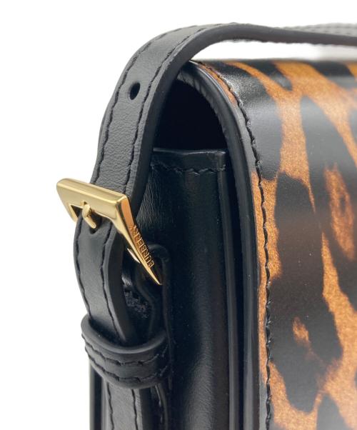 BURBERRY（バーバリー）BURBERRY (バーバリー) BURBERRY レオパード ワンショルダーバッグ ブラウンの古着・服飾アイテム