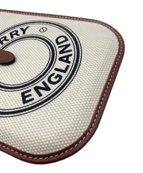 BURBERRY（バーバリー）BURBERRY (バーバリー) BURBERRY スマホショルダーバッグ ベージュ×ブラウンの古着・服飾アイテム