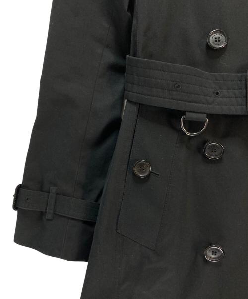 BURBERRY（バーバリー）BURBERRY (バーバリー) BURBERRY GBBURLIMCAS トレンチコート ブラック サイズ:UK 4の古着・服飾アイテム