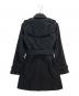 BURBERRY (バーバリー) BURBERRY GBBURLIMCAS トレンチコート ブラック サイズ:UK 4：70000円