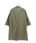 heliopole (エリオポール) SHINY SHEER LIGHT COAT オリーブ サイズ:36：10000円
