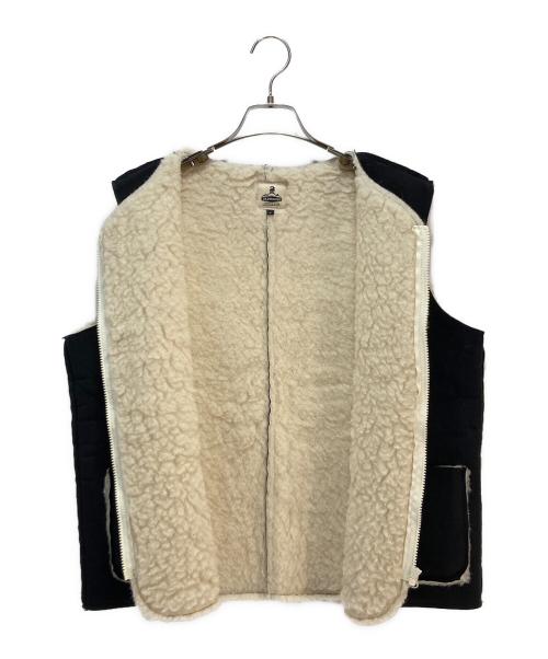 coldbreaker（コールドブレーカー）coldbreaker (コールドブレーカー) coldbreaker(コールドブレーカー) ウールベスト ブラック サイズ:Mの古着・服飾アイテム