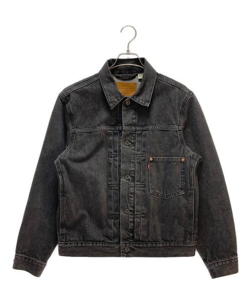LEVI'S PReMIUM（リーバイス プレミアム）LEVI'S PReMIUM (リーバイス プレミアム) 1st TRUCKER JACKET ブラック サイズ:Sの古着・服飾アイテム