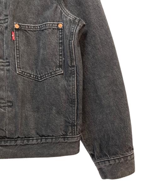 LEVI'S PReMIUM（リーバイス プレミアム）LEVI'S PReMIUM (リーバイス プレミアム) 1st TRUCKER JACKET ブラック サイズ:Sの古着・服飾アイテム