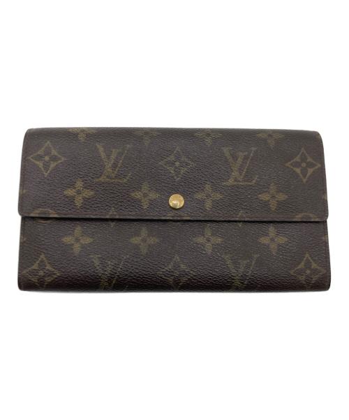LOUIS VUITTON（ルイ ヴィトン）LOUIS VUITTON (ルイ ヴィトン) 長財布 ブラウンの古着・服飾アイテム