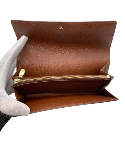 LOUIS VUITTON（ルイ ヴィトン）LOUIS VUITTON (ルイ ヴィトン) 長財布 ブラウンの古着・服飾アイテム