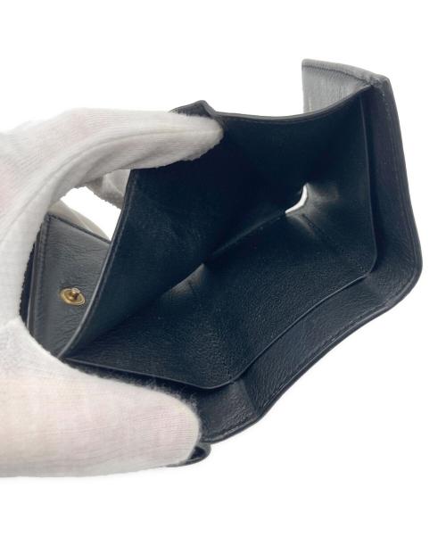 Saint Laurent Paris（サンローランパリ）Saint Laurent Paris (サンローランパリ) 3つ折り財布 ブラックの古着・服飾アイテム