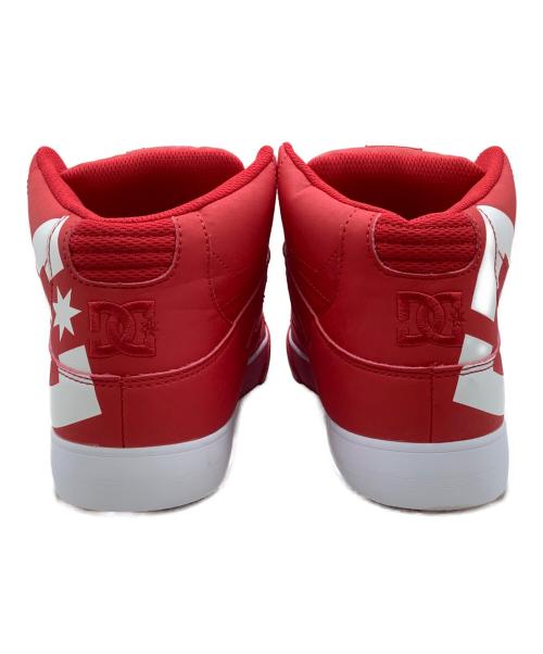 DC SHOE CO.USA（ディーシー シューコー ユーエスエー）DC SHOE CO.USA (ディーシー シューコー ユーエスエー) PURE HIGH-TOP SE SN レッド サイズ:US 8の古着・服飾アイテム