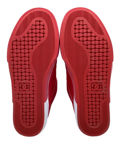 DC SHOE CO.USA（ディーシー シューコー ユーエスエー）DC SHOE CO.USA (ディーシー シューコー ユーエスエー) PURE HIGH-TOP SE SN レッド サイズ:US 8の古着・服飾アイテム