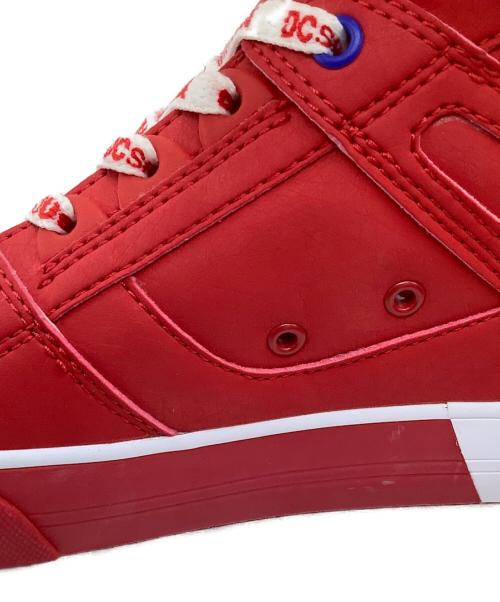 DC SHOE CO.USA（ディーシー シューコー ユーエスエー）DC SHOE CO.USA (ディーシー シューコー ユーエスエー) PURE HIGH-TOP SE SN レッド サイズ:US 8の古着・服飾アイテム