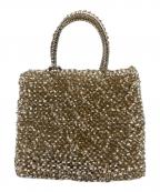 ANTEPRIMAアンテプリマ）の古着「2WAYワイヤーバッグ」｜ゴールド