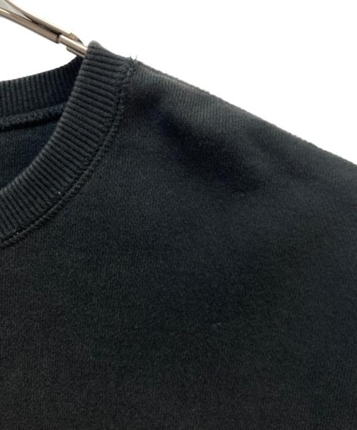 THE BLACK EYE PATCH（ブラックアイパッチ）THE BLACK EYE PATCH (ブラックアイパッチ) THE BLACK EYE PATCH「取扱注意」刺繍スウェット ブラック サイズ:Lの古着・服飾アイテム