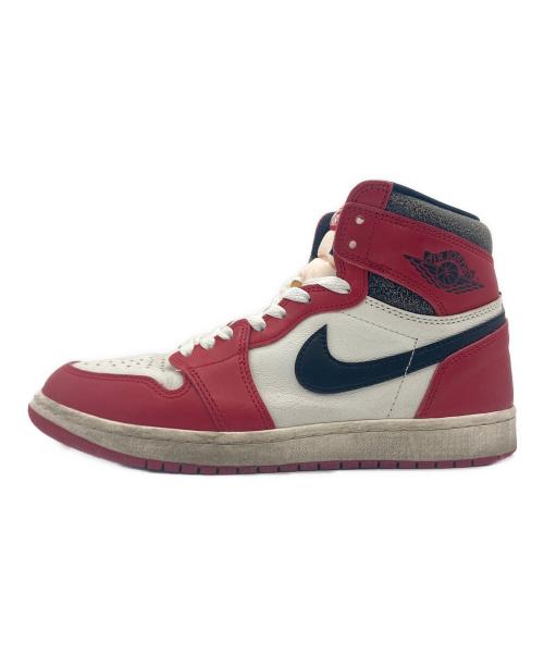 NIKE（ナイキ）NIKE (ナイキ) NIKE AIR JORDAN 1 RETRO HIGH OG Lost & Found/Chicago レッド×ホワイト サイズ:US 9の古着・服飾アイテム