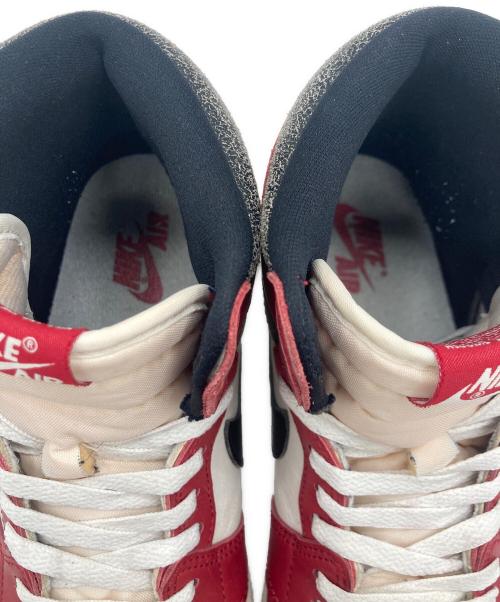 NIKE（ナイキ）NIKE (ナイキ) NIKE AIR JORDAN 1 RETRO HIGH OG Lost & Found/Chicago レッド×ホワイト サイズ:US 9の古着・服飾アイテム