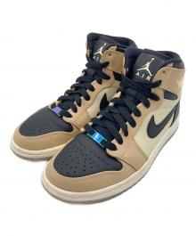 NIKE（ナイキ）の古着「NIKE AIR JORDAN 1 HIGH」｜ブラック×ベージュ