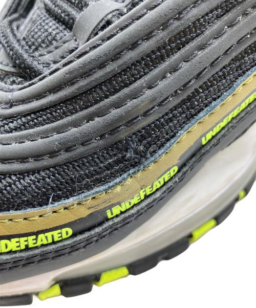 NIKE（ナイキ）NIKE (ナイキ) UNDEFEATED (アンディフィーテッド) AIRMAX97 ブラック サイズ:US 4の古着・服飾アイテム