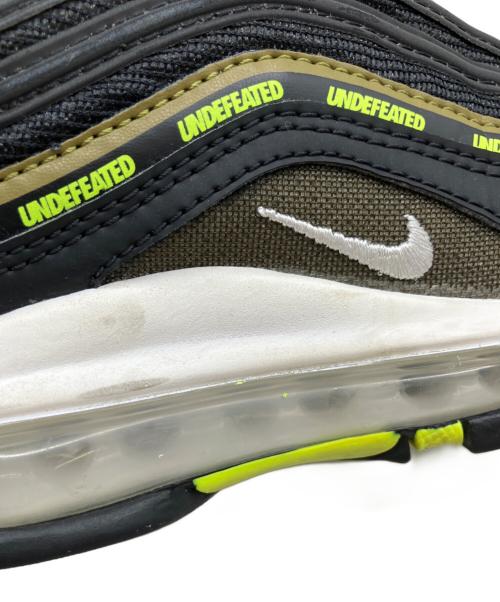 NIKE（ナイキ）NIKE (ナイキ) UNDEFEATED (アンディフィーテッド) AIRMAX97 ブラック サイズ:US 4の古着・服飾アイテム