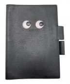 ANYA HINDMARCHアニヤ・ハインドマーチ）の古着「手帳カバー」｜ブラック