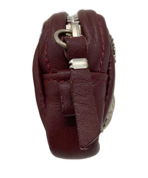 TOGA PULLA（トーガ プルラ）TOGA PULLA (トーガ プルラ) レザーポーチ ワインレッドの古着・服飾アイテム