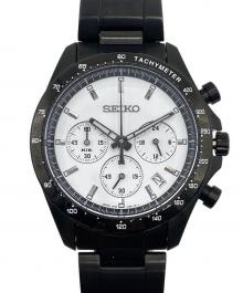 SEIKO（セイコー）の古着「SEIKO × NANO universe クロノグラフ」｜ブラック×ホワイト