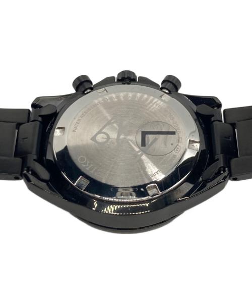SEIKO（セイコー）SEIKO (セイコー) SEIKO × NANO universe クロノグラフ ブラック×ホワイトの古着・服飾アイテム