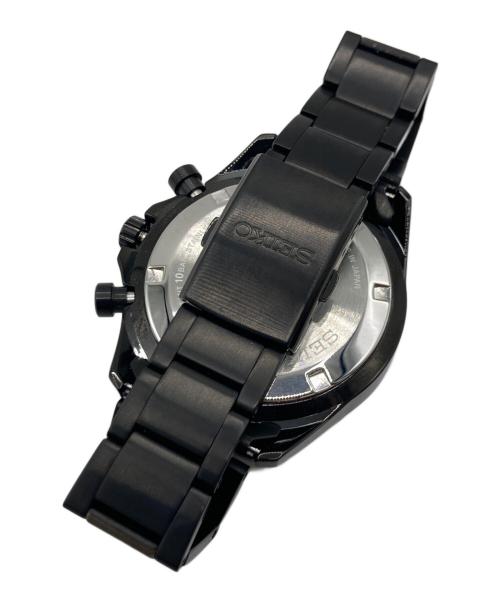 SEIKO（セイコー）SEIKO (セイコー) SEIKO × NANO universe クロノグラフ ブラック×ホワイトの古着・服飾アイテム