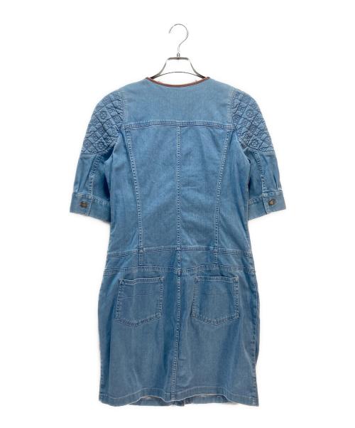 LOUIS VUITTON（ルイ ヴィトン）LOUIS VUITTON (ルイ ヴィトン) LOUIS VUITTON Denim Dress スカイブルー サイズ:42の古着・服飾アイテム
