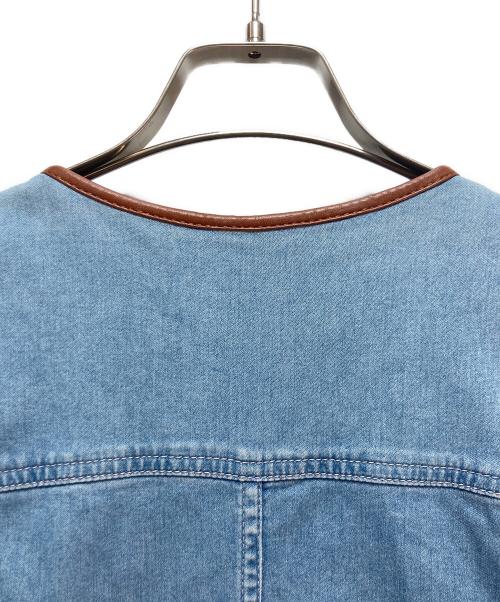 LOUIS VUITTON（ルイ ヴィトン）LOUIS VUITTON (ルイ ヴィトン) LOUIS VUITTON Denim Dress スカイブルー サイズ:42の古着・服飾アイテム