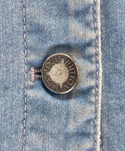 LOUIS VUITTON（ルイ ヴィトン）LOUIS VUITTON (ルイ ヴィトン) LOUIS VUITTON Denim Dress スカイブルー サイズ:42の古着・服飾アイテム