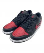 NIKEナイキ）の古着「NIKE AIR JORDAN 1 LOW」｜ブラック×レッド