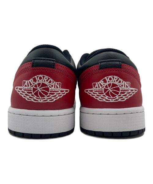 NIKE（ナイキ）NIKE (ナイキ) NIKE AIR JORDAN 1 LOW ブラック×レッド サイズ:US 9.5の古着・服飾アイテム