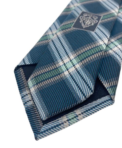 GUCCI（グッチ）GUCCI (グッチ) ネクタイ ネイビー×グリーン サイズ:なしの古着・服飾アイテム