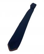 GUCCIグッチ）の古着「GUCCI（グッチ）ネクタイ」｜ネイビー