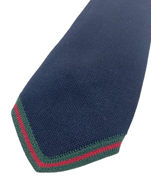 GUCCI（グッチ）GUCCI (グッチ) GUCCI（グッチ）ネクタイ ネイビー サイズ:なしの古着・服飾アイテム