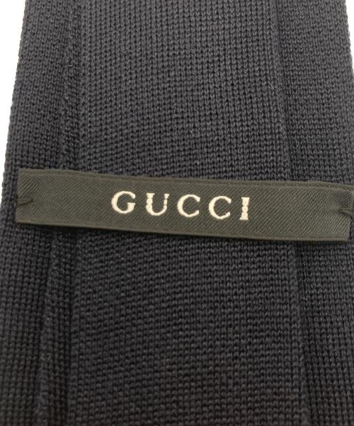 GUCCI（グッチ）GUCCI (グッチ) GUCCI（グッチ）ネクタイ ネイビー サイズ:なしの古着・服飾アイテム