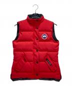 CANADA GOOSEカナダグース）の古着「CANADA GOOSE FREESTYLE VEST」｜レッド