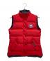 CANADA GOOSE（カナダグース）の古着「CANADA GOOSE FREESTYLE VEST」｜レッド