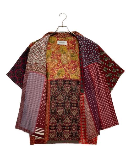 MIYAGIHIDETAKA（ミヤギヒデタカ）MIYAGIHIDETAKA (ミヤギヒデタカ) MIYAGIHIDETAKA バンダナシャツ ブラウン サイズ:2の古着・服飾アイテム